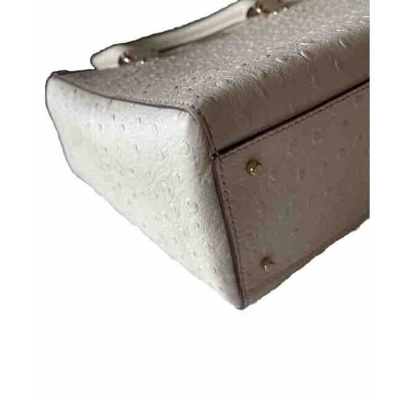Kate Spade Wellesley Quinn Ostrich Head In The Sand Leather Embossed Purse - Picture 6 of 6